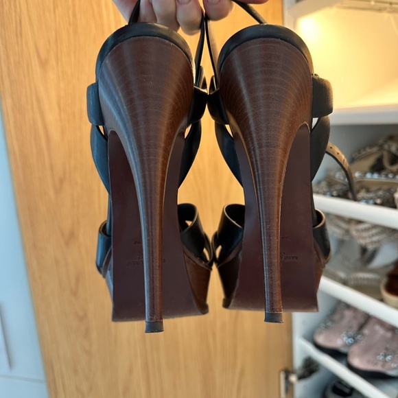 Saint Laurent Tribute Platform Sandals - Picture 5 of 5
